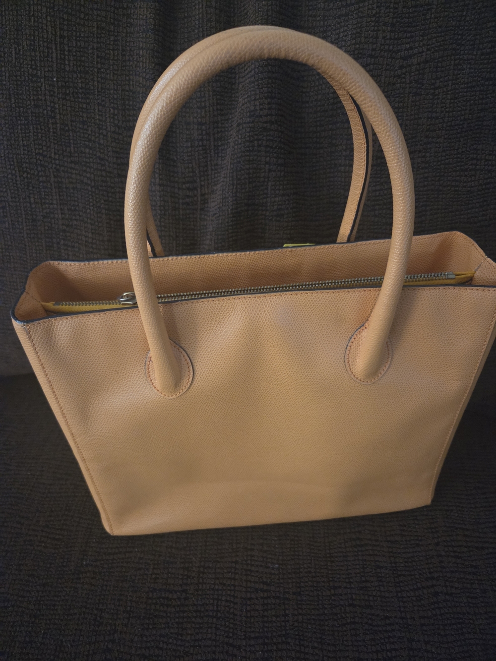 Celine Classic Light Orange Leather Tote Bag - Women's Handbag